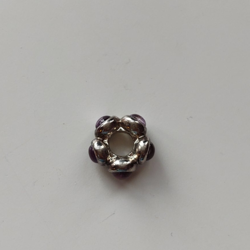 Pandora purple charm